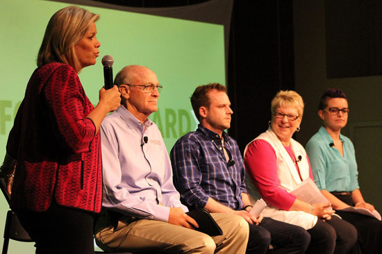 Focus Forward panel with Shelly Prichard - photo courtesy of WCF
