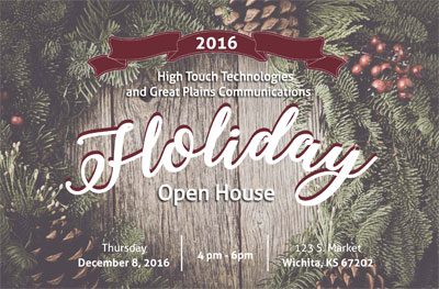 Holiday Open House invite