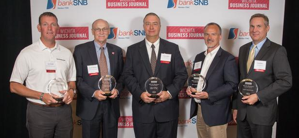 Wichita Business Journal's (WBJ) Best in Business overall winners (Photo courtesy of WBJ)