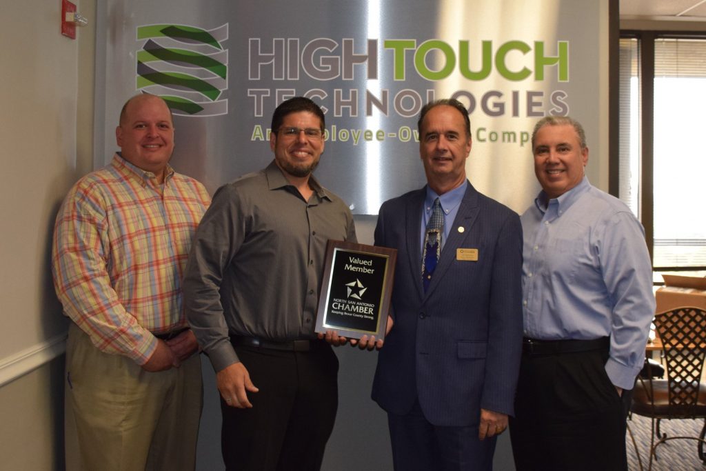 High Touch representatives with San Antonio Chamber of Commerce