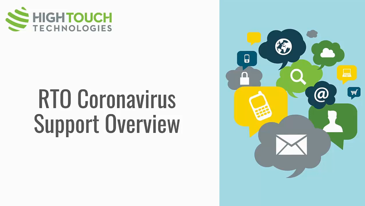 RTO coronavirus support overview