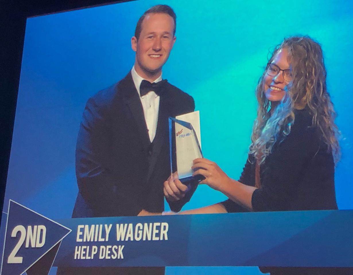 Emily Wagner National PBL recognition