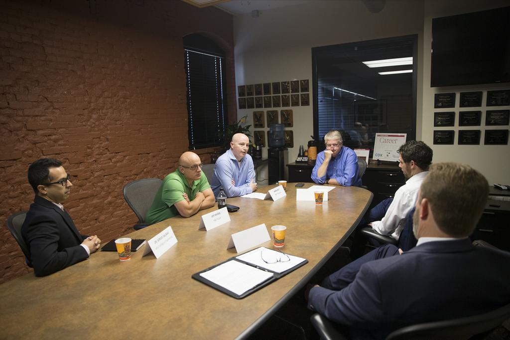 Wichita Business Journal Cybersecurity Experts (photo courtesy of the WBJ)